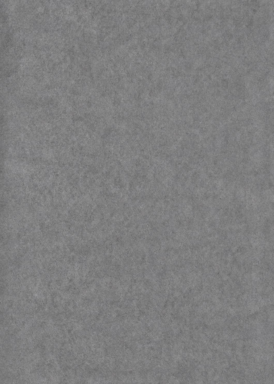 Raw gray paper texture with irregular fibers and soft surface grain